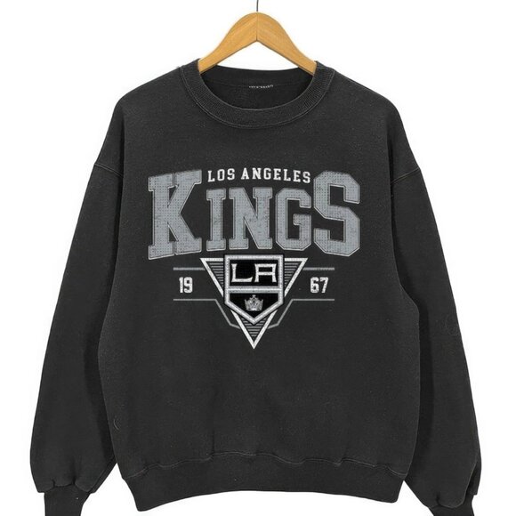 Vintage Los Angeles Kings Hockey Shirt, Crewneck Los Angeles Kings Sweatshirt - Picture 1 of 4